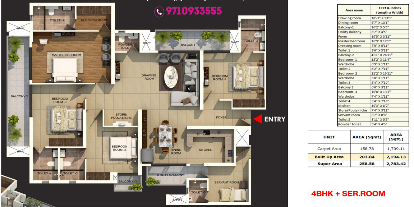 Gaur Aspire Leisure Park floor plan
